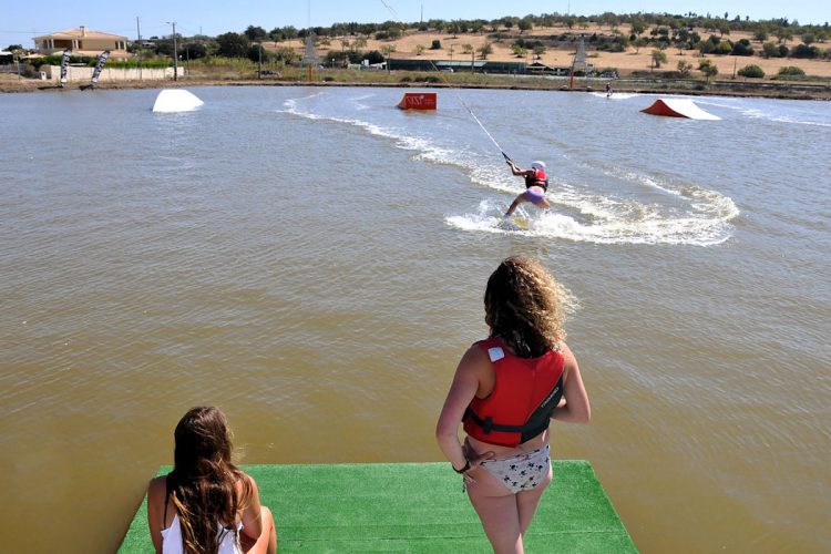 The Wakeboard Parque provides flat, calm conditions