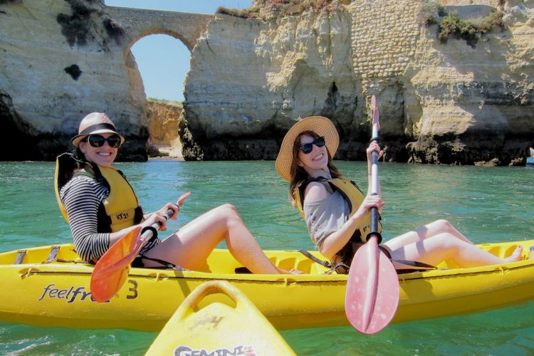 Ocean Villas guests making memories for life on a kayak tour