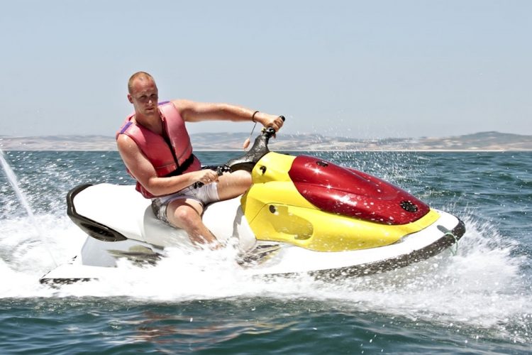 Hire a Jet Ski from the beach at Praia da Luz