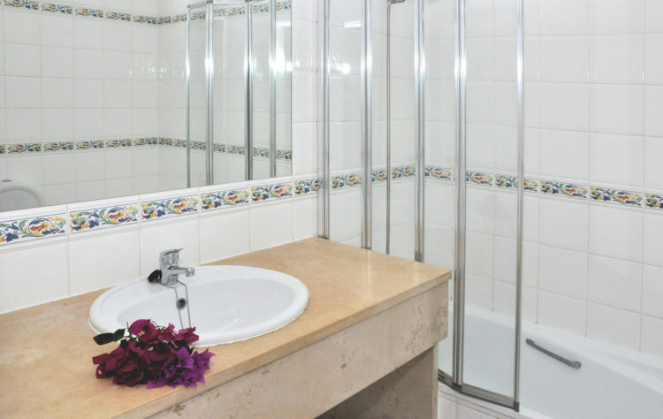 The bathrooms are of a high standard offering large and modern facilities offering a shower within the bath.